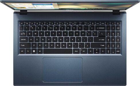 Acer Aspire 3 15.6 "" Full HD IPS Touch Display Captop | AMD Ryzen 5 7520U (Beat I7-1165G7) | 8GB RAM DDR5 | 512GB SSD | AMD Radeon Graphics | Windows 11 Home | حزمة مع محور USB 3.0 ، الأزرق in Saudi Arabia