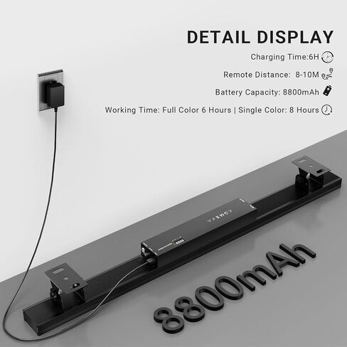 غسل شريط الضوء LaluceNatz 40 100W 12 LED 3 في 1 RGB ضوء المرحلة بار سبائك الألومنيوم شعاع أضواء الصوت المنشط حتى ضوء DMX تسيطر عليها لجميع القديسين عيد الميلاد حفل زفاف الكنيسة DJ المرحلة الإضاءة in Kuwait