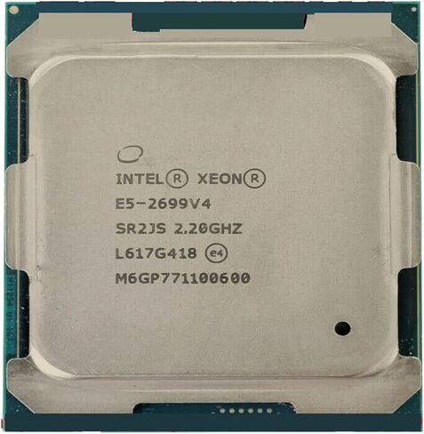Xeon CPU E5-2699V4 SR2JS 2.20GHz 22-CORES 55M LGA2011-3 E5-2699 V4 Processor E5 2699V4 2699 in Saudi Arabia