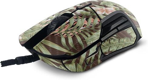 MAYESYSKINS CORBON CORBON CORPATING TILPATION مع منافسة الفولاذ 5 Gaming Mouse - Tiger Jungle | واقي ، دائم من ألياف الكربون المحكم | من السهل تطبيق وتغيير الأنماط | صنع في الولايات المتحدة in Kuwait