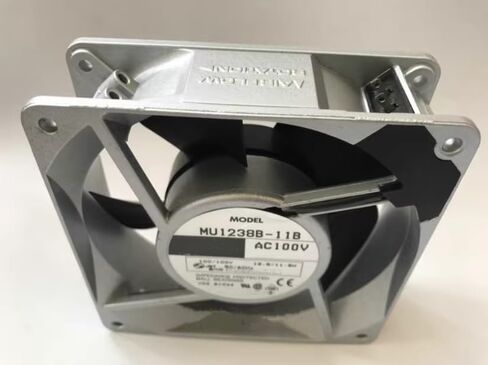 MU1238B-11B AC 100V 12.5/11.5W 120X120X38MM مروحة التبريد in Kuwait