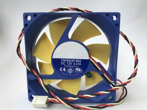 SP8025F-R02 DC 12V 0.24A 80x80x25mm 3-Wire Cooling Fan in Saudi Arabia
