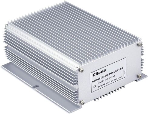 Cllena مقاومة للماء DC/DC 24V 36V إلى 48V Boost Converter 30A 1440W UP UP الجهد منظم وحدة الطاقة المحول لجهد الطاقة (المدخلات 20V-42V) in Kuwait