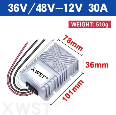DC DC 36V 48V إلى 12V 1A إلى 70A ، تنطلق محول الطاقة 36 48 فولت إلى 12 فولت جهد منظم (70A الألومنيوم) in Kuwait