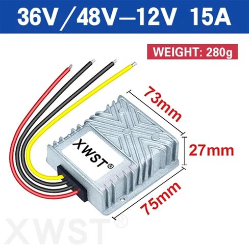 DC DC 36V 48V إلى 12V 1A إلى 70A ، تنطلق محول الطاقة 36 48 فولت إلى 12 فولت جهد منظم (70A الألومنيوم) in Kuwait