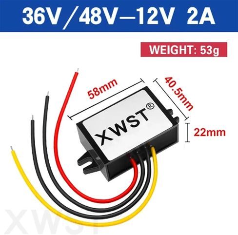 DC DC 36V 48V إلى 12V 1A إلى 70A ، تنطلق محول الطاقة 36 48 فولت إلى 12 فولت جهد منظم (70A الألومنيوم) in Kuwait