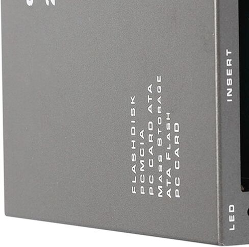 FOCKT قارئ بطاقة USB مضغوط مع ضوء مؤشر أزرق ، سهل الاستخدام ، التوصيل والتشغيل ، مثالي لقراءة بطاقات ذاكرة عالية السعة in Kuwait