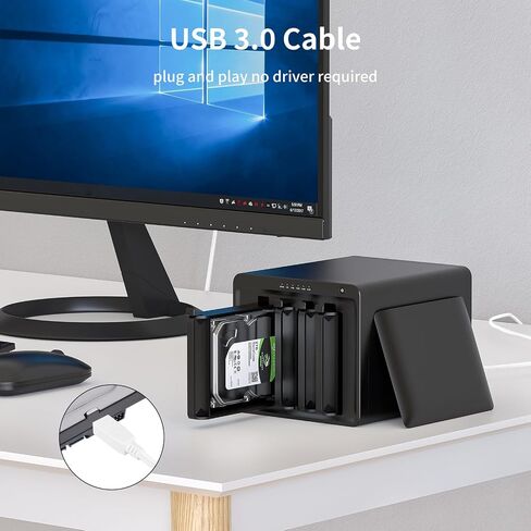كابل USB 3.0 ، （4 عبوات/3.3 قدم） USB-A إلى كابل USB-B 3.0 ، 5 جيجابت في الثانية عالي السرعة ، أبيض (أبيض) in Kuwait