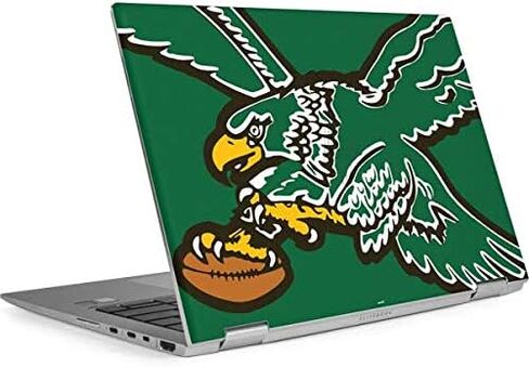 Skinit Skinit Laptop Skin متوافق مع EliteBook X360 1030 G3 - تصميم شعار NFL Philadelphia المرخص رسميًا in Saudi Arabia
