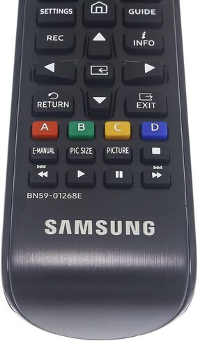 OEM Samsung BN59-01268E TV Remote Control for Samsung LED Televisions with Home ButtonUN40MU6103FXZX UN43MU6103FXZX UN49MU6103FXZX UN50MU6103FXZX UN55MU6103FXZX UN65MU6103FXZX UN75MU6103FXZX in Saudi Arabia