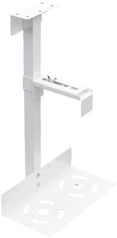 Adjustable CPU Stand & Wall Mount Holder for PC Tower - Space-Saving Under Desk Support for Home & Office - Durable, Stylish Design for Efficient Cable Management in Kuwait