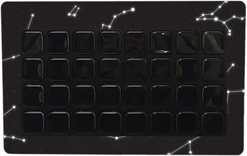 Maysyskins الجلد متوافق مع Elgato Stream Deck XL - Constellations | غلاف الالتفاف الواقي ، الدائم ، والفريد من نوعه | من السهل تطبيق الأنماط وإزالتها وتغييرها | صنع في الولايات المتحدة in Saudi Arabia