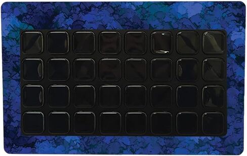 Maysyskins الجلد متوافق مع Elgato Stream Deck XL - Ice Blue | غلاف الالتفاف الواقي ، الدائم ، والفريد من نوعه | من السهل تطبيق الأنماط وإزالتها وتغييرها | صنع في الولايات المتحدة in Saudi Arabia