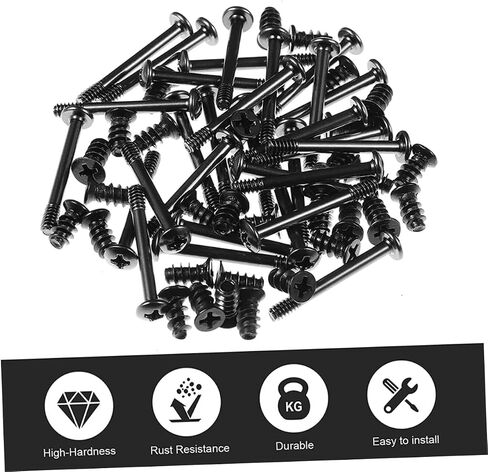 POPETPOP 1Set Case Fan Screw Easy to Install Cooling Fan Mount Screws for Computer Chassis Standard Countersunk Cross Head Kit for Upgrades and Repairs in Saudi Arabia