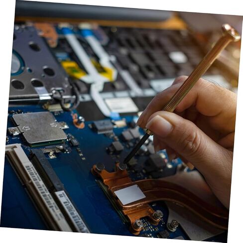 Nuobesty 8pcs تصاعد مسامير الكمبيوتر كمبيوتر Motherboard Kit Procks لتركيب SSD آمن متوافق مع مختلف اللوحات الأم in Saudi Arabia