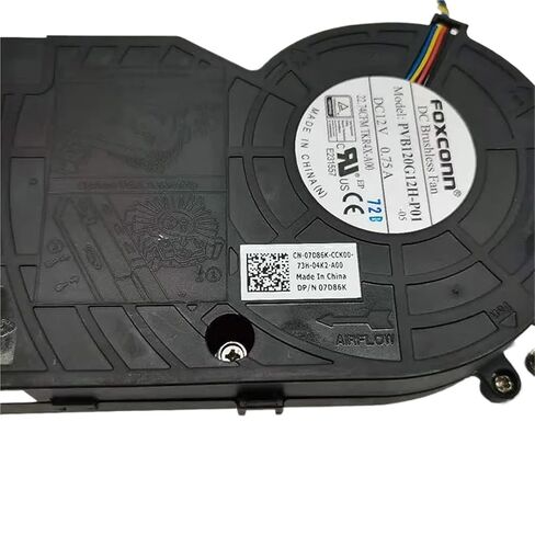 1pcs لـ Optiplex 3050 5050 7050 SFF SFF Desktop Craviator Fan 7d86k in Saudi Arabia