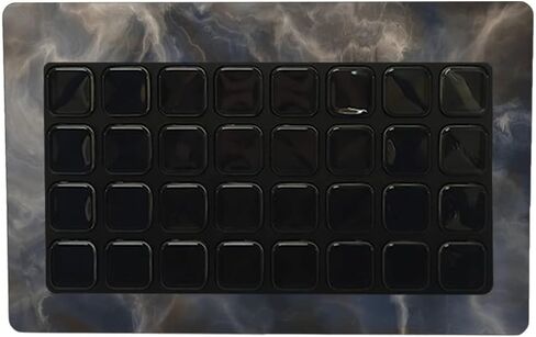 Maysyskins الجلد متوافق مع Elgato Stream Deck XL - Stormy Marble | غلاف الالتفاف الواقي ، الدائم ، والفريد من نوعه | من السهل تطبيق الأنماط وإزالتها وتغييرها | صنع في الولايات المتحدة in Saudi Arabia