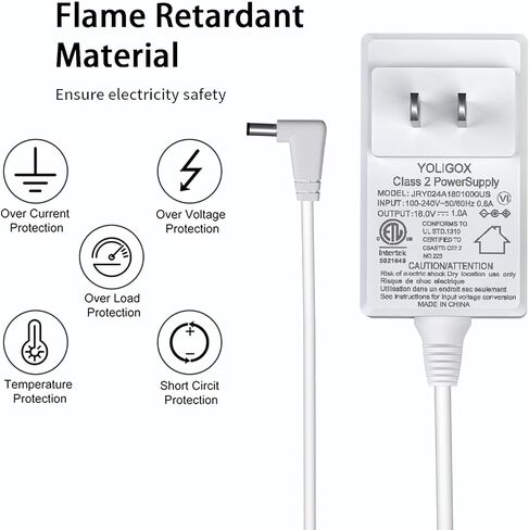 18V شاحن متوافق مع PetSafe scoopfree صناديق القمامة RFA-516 / PAL00-14243 / PAL00-15342 / ZAL00-17269 / PAL00-16806 مربعات فضلات التنظيف الذاتي ، نماذج الطاقة البديلة: PAC00-16932 / PAC00-17003. in Kuwait