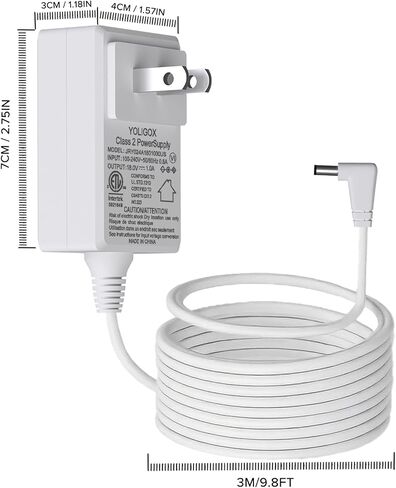 18V شاحن متوافق مع PetSafe scoopfree صناديق القمامة RFA-516 / PAL00-14243 / PAL00-15342 / ZAL00-17269 / PAL00-16806 مربعات فضلات التنظيف الذاتي ، نماذج الطاقة البديلة: PAC00-16932 / PAC00-17003. in Kuwait