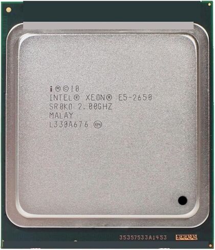Xeon CPU E5-2650 SR0KQ 2.0GHz 8-Core 20M LGA2011 E5 2650 Processor speedy Ship Out in Kuwait