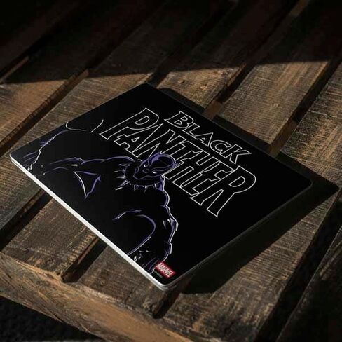 Skinit Decal Laptop Skin Compatible with Surface Laptop 3 13.5in - Officially Licensed Marvel Black Panther Jumping Through Air Design in Saudi Arabia