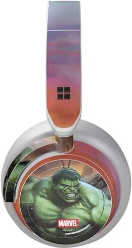 Skinit Decal Audio Skin Compatible with Surface Headphones - Officially Licensed Marvel Avengers Assemble Hulk Design in Saudi Arabia