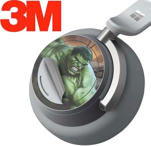 Skinit Decal Audio Skin Compatible with Surface Headphones - Officially Licensed Marvel Avengers Assemble Hulk Design in Saudi Arabia