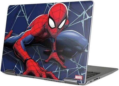 Skinit Skinit Lastop Protop Skin متوافق مع اليوغا 710 14in - Marvel Spiderman مرخصة رسميًا Suit Suit Suit Suit Superman Design in Saudi Arabia