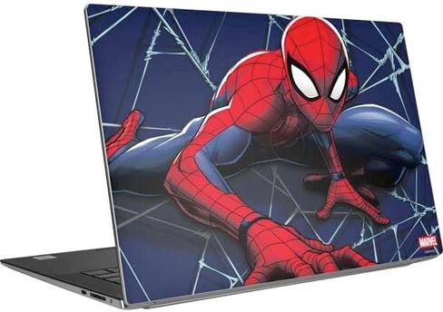 Skinit Skinit Lastop Skin Compatible مع XPS 15 9500 (2020) - تصميم Marvel Spiderman Spiderman مرخص رسميًا Marvel Spiderman in Saudi Arabia