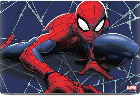 Skinit Skinit Lastop Skin Compatible مع XPS 15 9500 (2020) - تصميم Marvel Spiderman Spiderman مرخص رسميًا Marvel Spiderman in Saudi Arabia