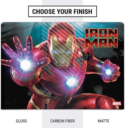 Skinit Decal Laptop Skin Compatible with HP Elitebook 840 G6 (2019) - Officially Licensed Marvel Avengers Assemble Iron Man Design in Saudi Arabia