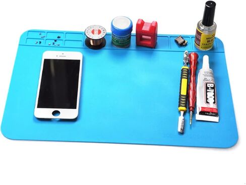 Silicone Electronic Maintenance Mat Insulation Pad Parts Work Mat for Repairing and Organizing in Saudi Arabia