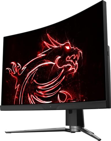 MSI QHD Anti-Glare 1Ms 2560 x 1440 Ultra Wide 165Hz معدل تحديث QHD جاهز USB/DP/HDMI Smart Headset Hanger FreeSync 27 "MAMING Curved Moniter (Optix MPG Artymis 273CQR) (متجدد) in Kuwait
