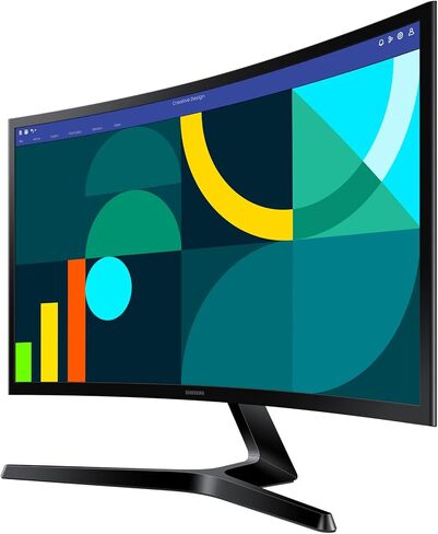 Samsung S3 S36GD 27 "100 هرتز شاشة منحنية - LS27D368GANXZA in Saudi Arabia