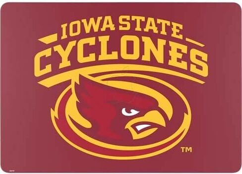 Skinit Decal Laptop Skin Compatible with MacBook Air 13in M4 (2025) - Officially Licensed Iowa State University Collegiate Text Design in Saudi Arabia