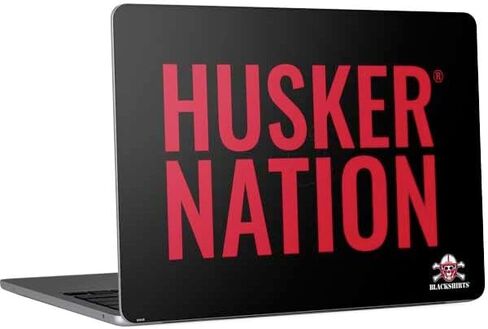 Skinit Skinit Laptop Skin متوافق مع MacBook Air 13in M4 (2025) - جامعة نبراسكا المرخصة رسميًا Go Big Red Design in Kuwait