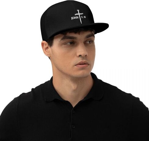 Baseball Cap Hip Hop Snapback Hat Brim Panel Unisex Dad Caps Flat Classic Adjustable Style Hats for Men Women White in Saudi Arabia