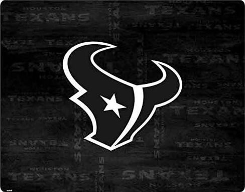 Skinit Decal Gaming Skin Compatible with PS4 Controller - Officially Licensed NFL Houston Texans Black & White Design in Saudi Arabia