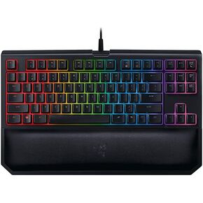 Razer Blackwidow Tournament Edition Chroma V2: Esports Gaming Keyboard - REST ERGONIMIC REST - Tenkeyless Design - Razer Green Mechanical Switches (tassile and clicky) (متجدد) in Kuwait