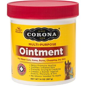 Manna Pro Corona Ointment for Horses | Lanolin-Based Formula Helps Sooth Irritation | 14 Ounces in Saudi Arabia