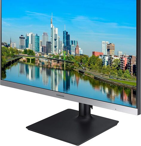 Samsung FT650 Series 24 بوصة FHD 1080p شاشة الكمبيوتر ، 75 هرتز ، لوحة IPS ، HDMI ، محور USB ، موقف قابل للتعديل ، 3 سنوات wrnty (LF24T650Fynxgo) in Saudi Arabia