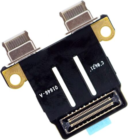 DC JACK I/O USB-C Board Connector Flex-Cable 820-01646-A 923-03210 استبدال MacBook Pro A1989 A1990 A2251 A2141 A2159 A2289 A2338 A1706 A1707 in Saudi Arabia