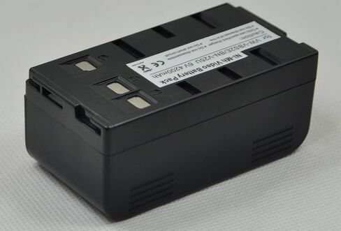 Compatible bn-v25u Battery for bn-v10u v12 v12u v140u v14u v15 v18u v20 v20u v20us v22 v22u v24u v25 v11u v400b v400u v60u v65 aa-v15u Digital Video Camcorder (2X Battery+Charger AC Single) s1a in Saudi Arabia