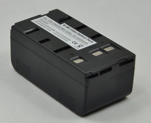 Compatible bn-v25u Battery for bn-v10u v12 v12u v140u v14u v15 v18u v20 v20u v20us v22 v22u v24u v25 v11u v400b v400u v60u v65 aa-v15u Digital Video Camcorder (2X Battery+Charger AC Single) s1a in Saudi Arabia