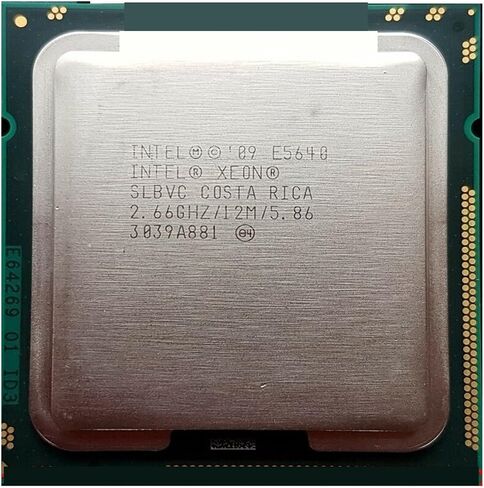 CPU XEON E5640 SLBVC Processor 2.66GHz 12M 4 CORES SOCKET 1366 SPERY Ship Out in Kuwait