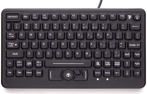 iKey SL-86-911-FSR-USB Industrial Backlit Keyboard with Emergency Key in Saudi Arabia