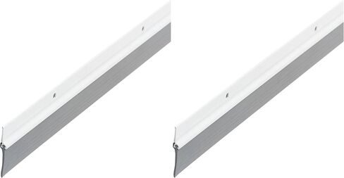 منتجات البناء M-D 69633 2-1/4 بوصة × 36 بوصة DB038 غطاء باب شديد التحمل مع ختم الفينيل، برونزي in Kuwait
