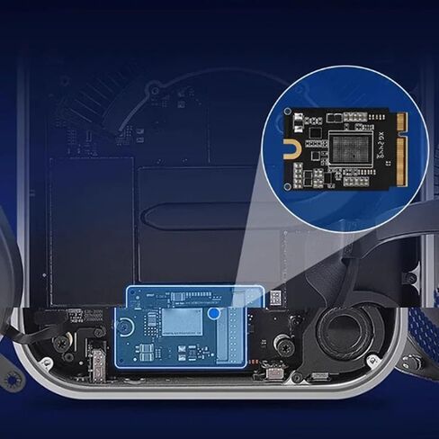 Ciciglow لـ Macmini M4 SSD ، 1TB / 2TB ترقية تخزين القرص الصلب الداخلي 4200 ميجابايت / ثانية اكتب سرعة قراءة 2900 ميجابايت / ثانية (1 تيرابايت) in Saudi Arabia