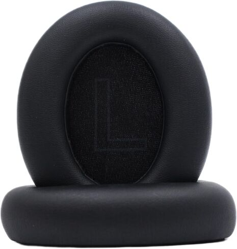 Replacement Soundcore Life Q20 Ear Pads Compatible with Anker Soundcore Life Q20 / Q20 BT Headphones, Made of Protein Leather Resilient Sponge, Replacement Ear Pad Repair Accessories (Black) in Kuwait