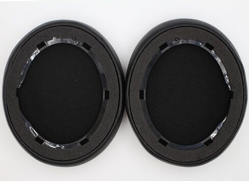 Replacement Soundcore Life Q20 Ear Pads Compatible with Anker Soundcore Life Q20 / Q20 BT Headphones, Made of Protein Leather Resilient Sponge, Replacement Ear Pad Repair Accessories (Black) in Kuwait
